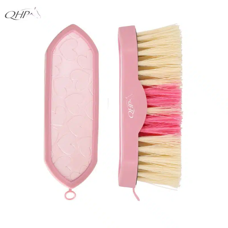 Bouchon enfant Lyvia QHP 5632 rose coeur de poney Sellerie Equinoxe Shop Fuveau