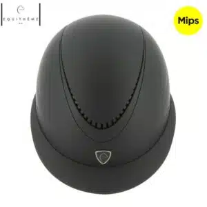 Casque d'équitation Wings NOIR MAT EQUITHÈME 911713 Sellerie Equinoxe Shop Fuveau