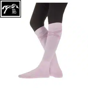 Chaussettes d'équitation Gummy rose pale PENELOPE COLLECTION SELLERIE EQUINOXE SHOP FUVEAU