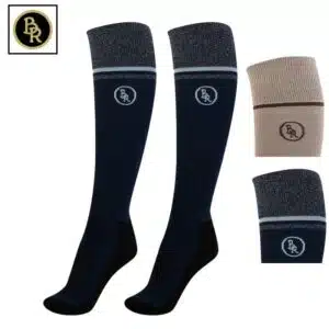 Chaussettes d'équitation Joanne paillettées BR 714164 Sellerie Equinoxe Shop