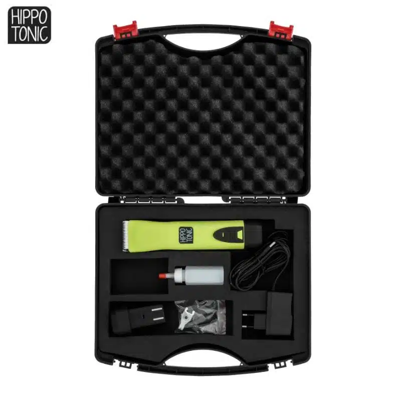 Coffret Tondeuse de finition Sans fil pour chevaux avec 2 accus A5 PRO COMBO HIPPOTONIC 701012208 Sellerie Equinoxe Shop Fuveau