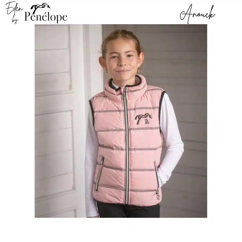 Doudoune sans manche Anouck Eden by Penelope Leprevost 980012 Sellerie Equinoxe Shop Fuveau