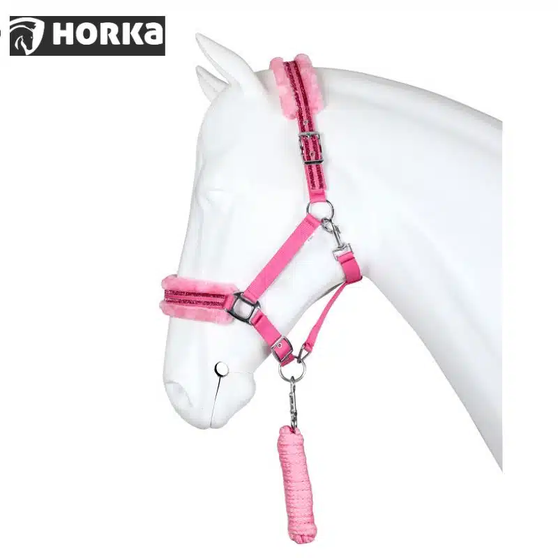 Ensemble Licol et Longe Angel Horka 180218 rose paillettes Sellerie Equinoxe Shop Fuveau Ensemble Licol et Longe Angel Horka 180218 rose paillettes Sellerie Equinoxe Shop Fuveau