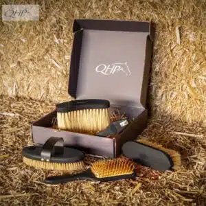 Coffret de pansage Royal QHP 5548 noir Sellerie Equinoxe Shop Fuveau