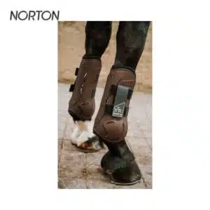 Guêtres NORTON XTR Flex à velcros protège tendons 530677 Sellerie Equinoxe Shop Fuveau