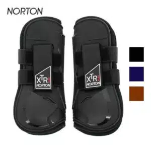 Guêtres NORTON XTR Flex à velcros protège tendons cheval 530677 Sellerie Equinoxe Shop Fuveau