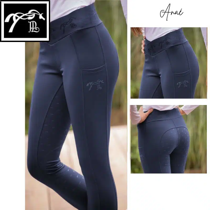 Legging d'équitation Anaé 979934 marine Pénélope Store Sellerie Equinoxe Shop Fuveau