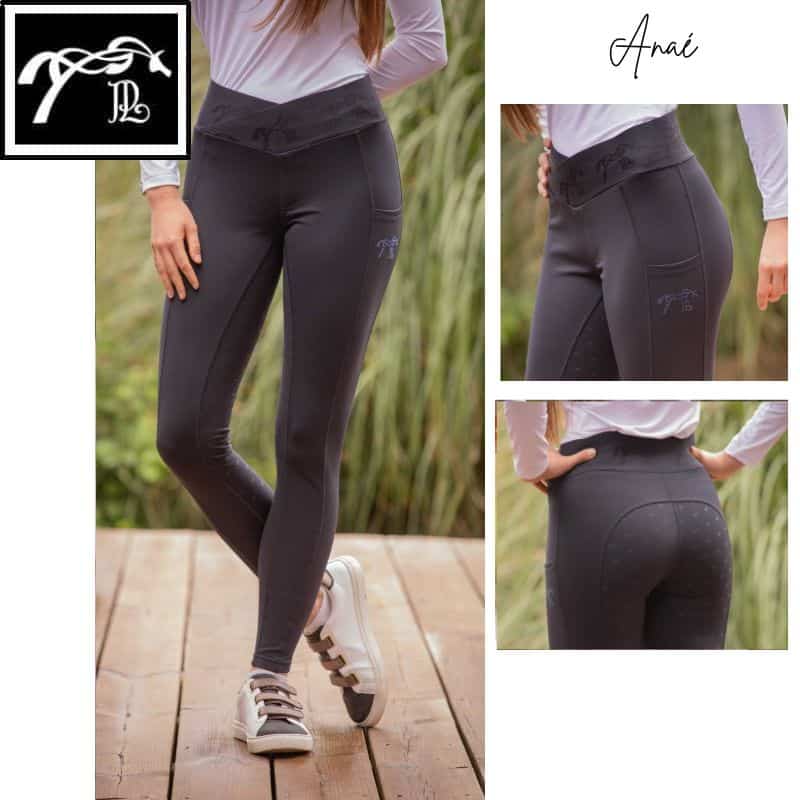 Legging d'équitation Anaé 979934 encre dark navy Pénélope Store Sellerie Equinoxe Shop Fuveau