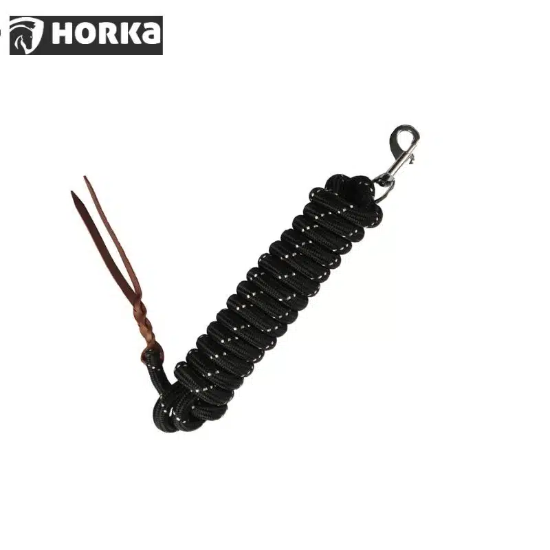 Longe éthologique 4.20 m Horka 180203 black Sellerie Equinoxe Shop Fuveau
