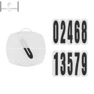 Numéro de départ 4 chiffres EQUITHÈME 904166001 Sellerie Equinoxe Shop Fuveau