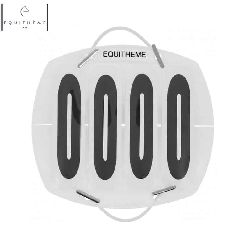 Numéro de départ têtière 4 chiffres EQUITHÈME 904166 Sellerie Equinoxe Shop Fuveau