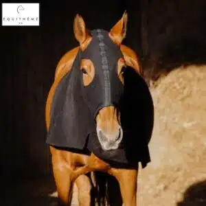 Protection de cou couvre cou intégrale Polaire noir EQUITHÈME 400413 Sellerie Equinoxe Shop Fuveau