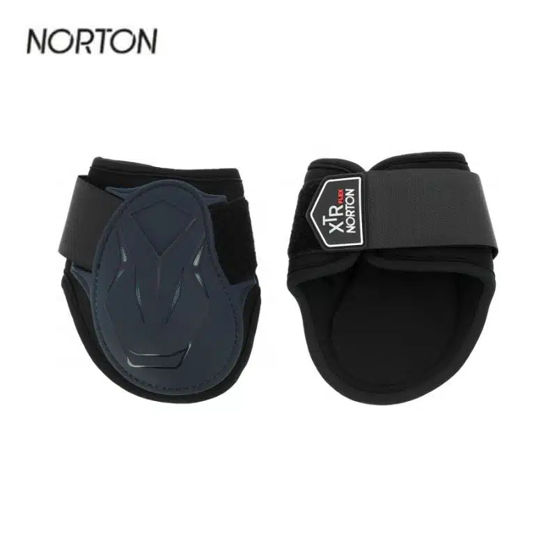 Protège-boulets NORTON XTR Flex à velcros marine cheval 530678 Sellerie Equinoxe Shop