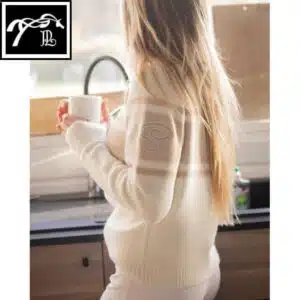 Pull Noris Beige rose gold PENELOPE COLLECTION 966001 SELLERIE EQUINOXE SHOP FUVEAU