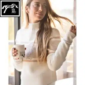 Pull d'équitation Noris Beige rose gold PENELOPE COLLECTION 966001 SELLERIE EQUINOXE SHOP FUVEAU