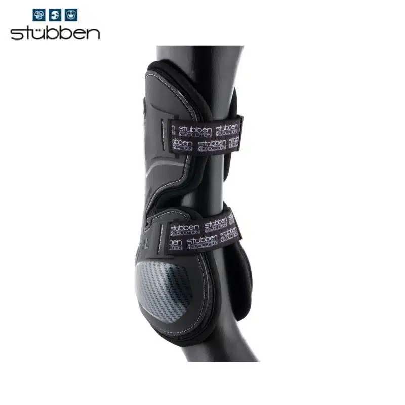 STÜBBEN TENDON BOOTS HYBRID CARBON Guêtres ouvertes flexibles marron cheval Sellerie Equinoxe Shop