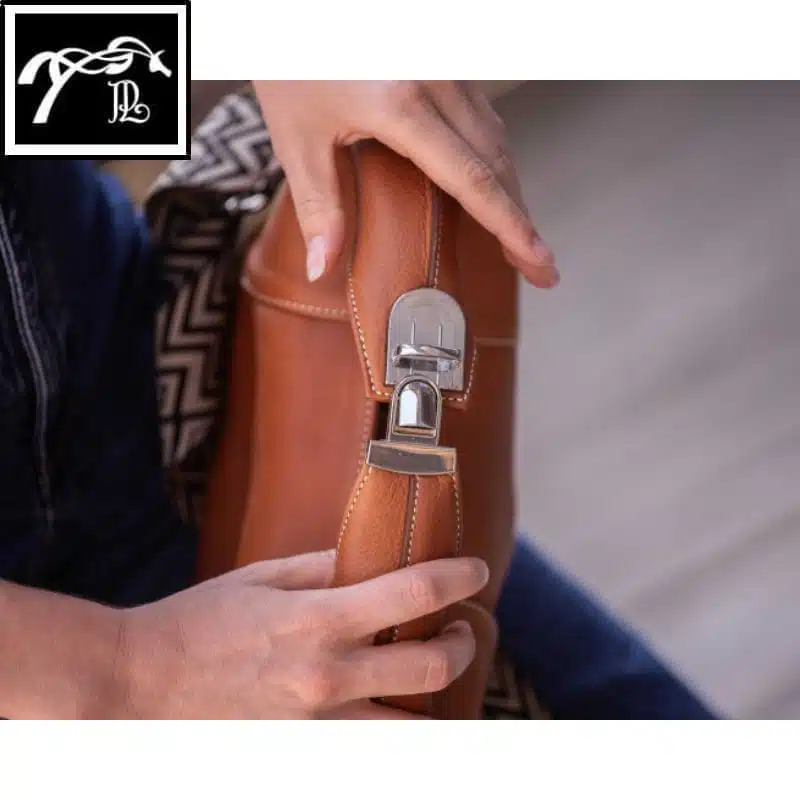 Sac à main Agathe Collection Pénélope cognac 936226014 AW25 Sellerie Equinoxe