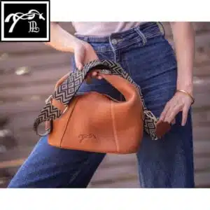 Sac à main Agathe Pénélope Store cognac 936226014 AW25 Sellerie Equinoxe Shop