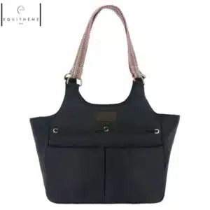 Sac cabas Zip élastique Aztec EQUITHÈME 934001700 marine Sellerie Equinoxe Shop Fuveau