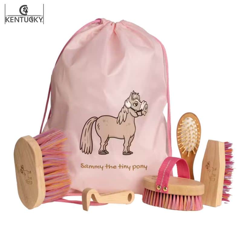 Sammy Kids Sac à Brosses Set rose 82213-10-SET Kentucky Sellerie equinoxe