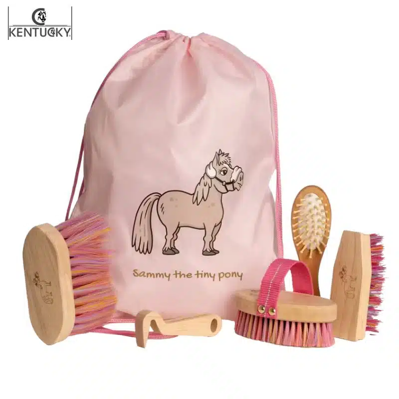 Sammy Kids Sac à Brosses Set rose 82213-10-SET Kentucky Sellerie equinoxe