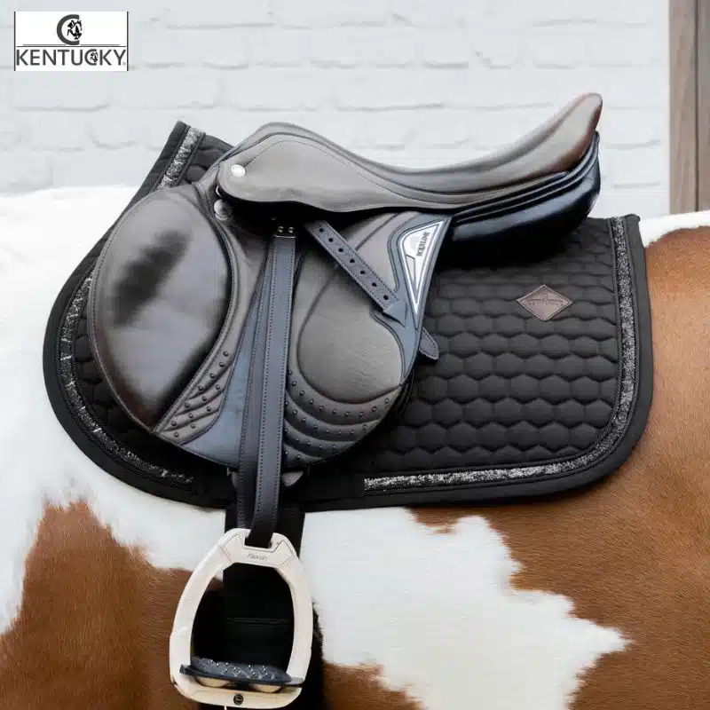 Tapis d'équitation Pad Glitter Band Black 42730-01-SJ Kentucky Sellerie equinoxe