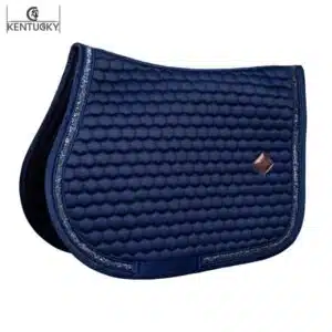 Tapis d'équitation Pad Glitter Band Navy 42730-03-SJ Kentucky Sellerie equinoxe