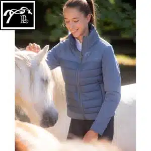 Veste d'équitation Edelweiss bleu ciel PENELOPE COLLECTION 978924 SELLERIE EQUINOXE SHOP FUVEAU