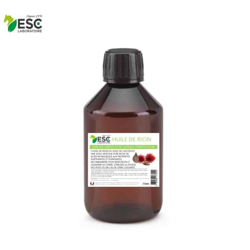 huile de ricin ESC LABORATOIRE renforcer et assainir la corne cheval Sellerie Equinoxe Fuveau