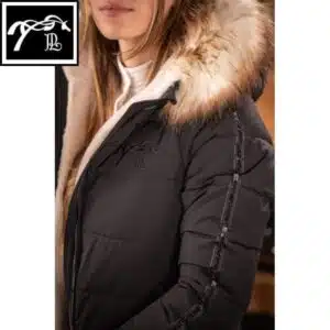 Blouson Louxy noir PENELOPE COLLECTION LEPREVOST 9788147 SELLERIE EQUINOXE SHOP FUVEAU