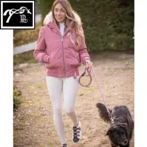 Blouson Step vieux rose COLLECTION PENELOPE LEPREVOST 978814 AW25 SELLERIE EQUINOXE SHOP