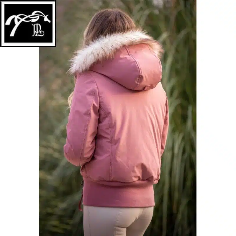 Blouson Step vieux rose COLLECTION PENELOPE LEPREVOST 978814 AW25 SELLERIE EQUINOXE SHOP FUVEAU