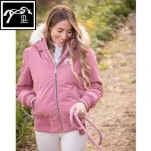 Blouson Step vieux rose COLLECTION PENELOPE STORE 978814 AW25 SELLERIE EQUINOXE SHOP FUVEAU