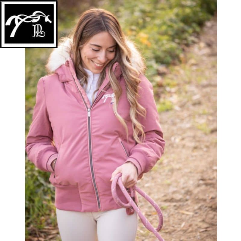 Blouson Step vieux rose COLLECTION PENELOPE STORE 978814 AW25 SELLERIE EQUINOXE SHOP FUVEAU