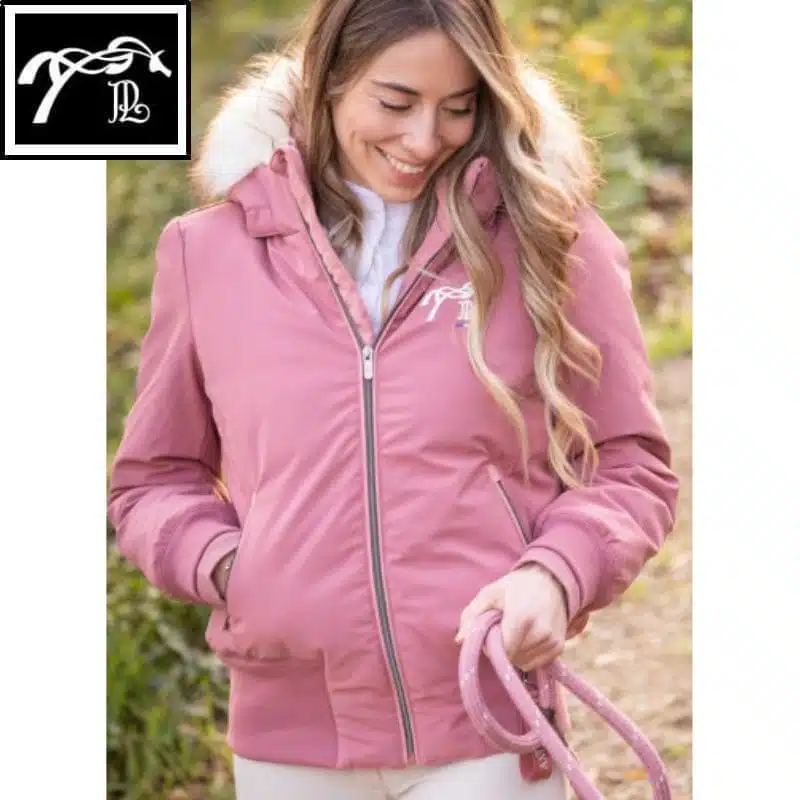 Blouson Step vieux rose Hiver 2025 2026 COLLECTION PENELOPE LEPREVOST 978814 AW25 SELLERIE EQUINOXE SHOP