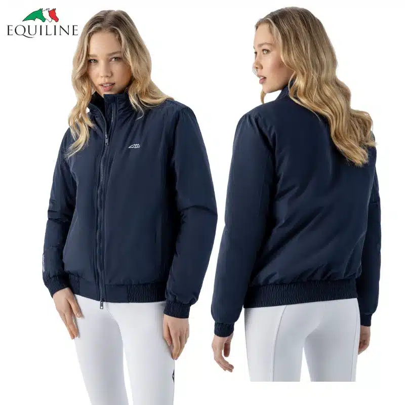 Blouson bomber unisexe EQCOBRIK marine Equiline EC018PQ10120 femme Sellerie Equinoxe Shop Fuveau