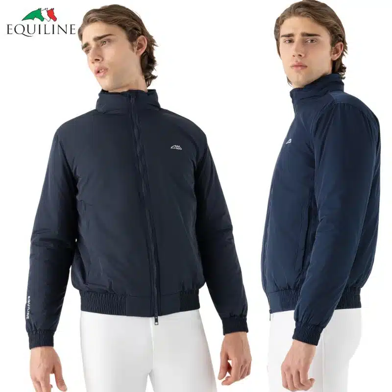 Blouson bomber unisexe EQCOBRIK marine Equiline EC018PQ10120 homme Sellerie Equinoxe Shop Fuveau