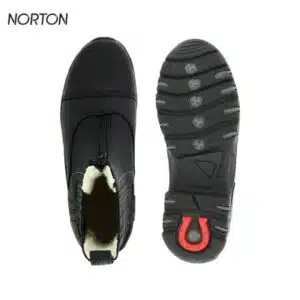 Boots d'hiver Zermatt à zip NORTON 914062 noir Sellerie Equinoxe Shop