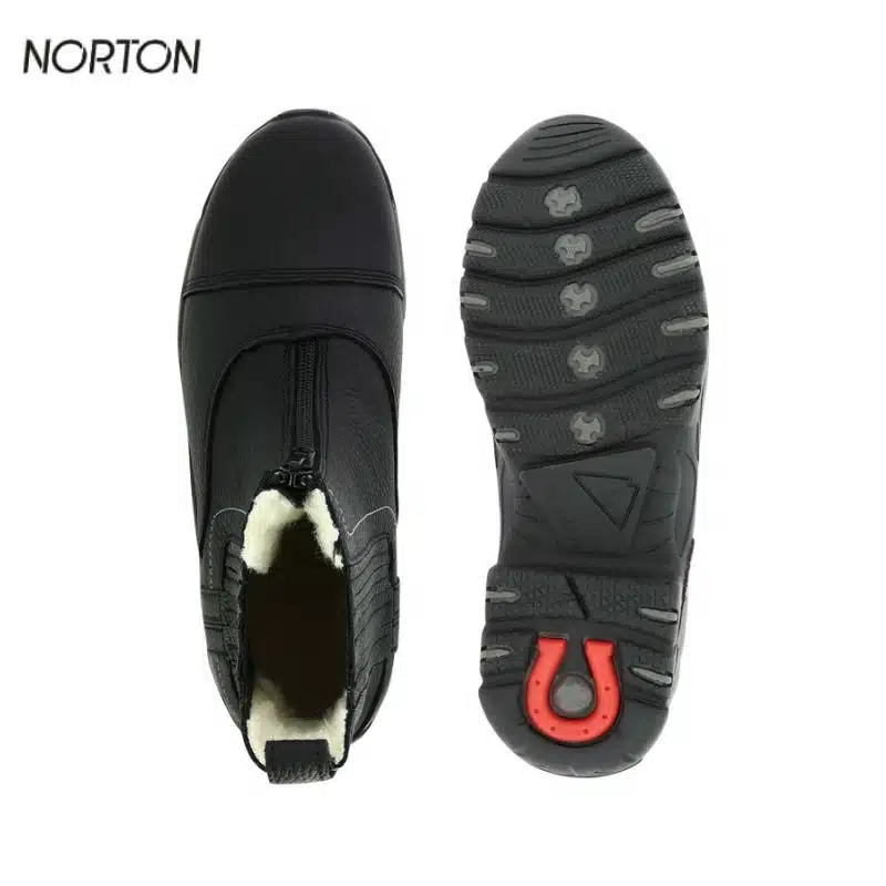 Boots d'hiver Zermatt à zip NORTON 914062 noir Sellerie Equinoxe Shop