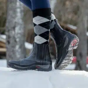 Boots d'hiver Zermatt noir à zip NORTON 914062 Sellerie Equinoxe Shop