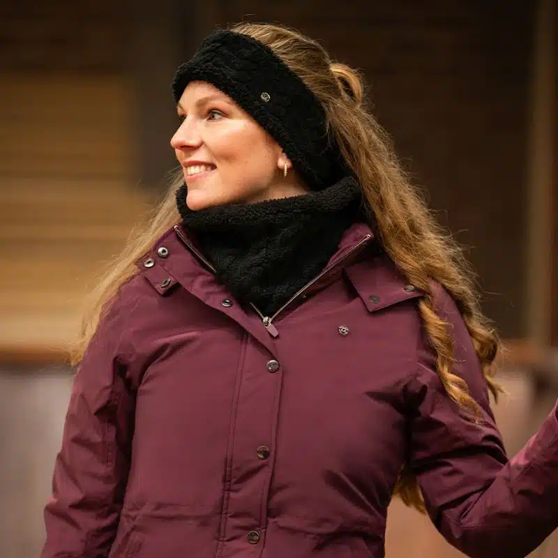 Cache-cou Zahra collection AW25 QHP 8889 Sellerie Equinoxe Shop Fuveau