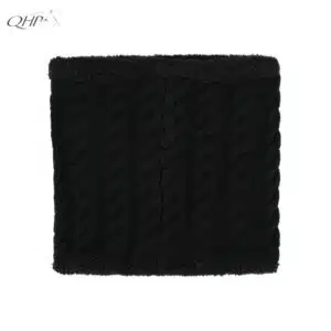 Cache-cou Zahra noir collection AW25 QHP 8889 Sellerie Equinoxe Shop Fuveau