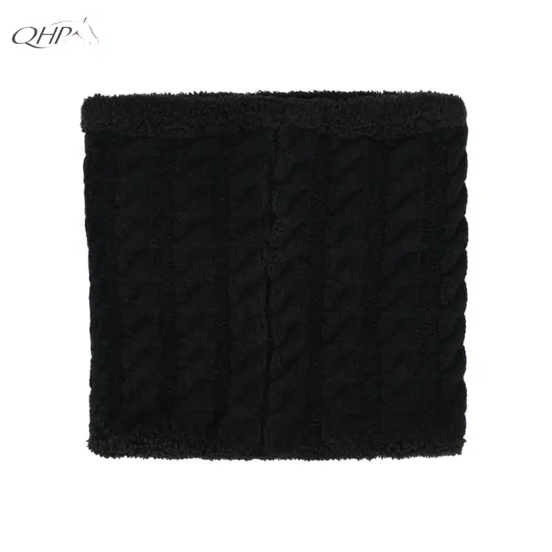 Cache-cou Zahra noir collection AW25 QHP 8889 Sellerie Equinoxe Shop Fuveau