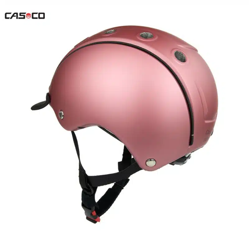 Casque d'équitation CASCO Choice Turnier English Rose enfant Sellerie Equinoxe Shop Fuveau