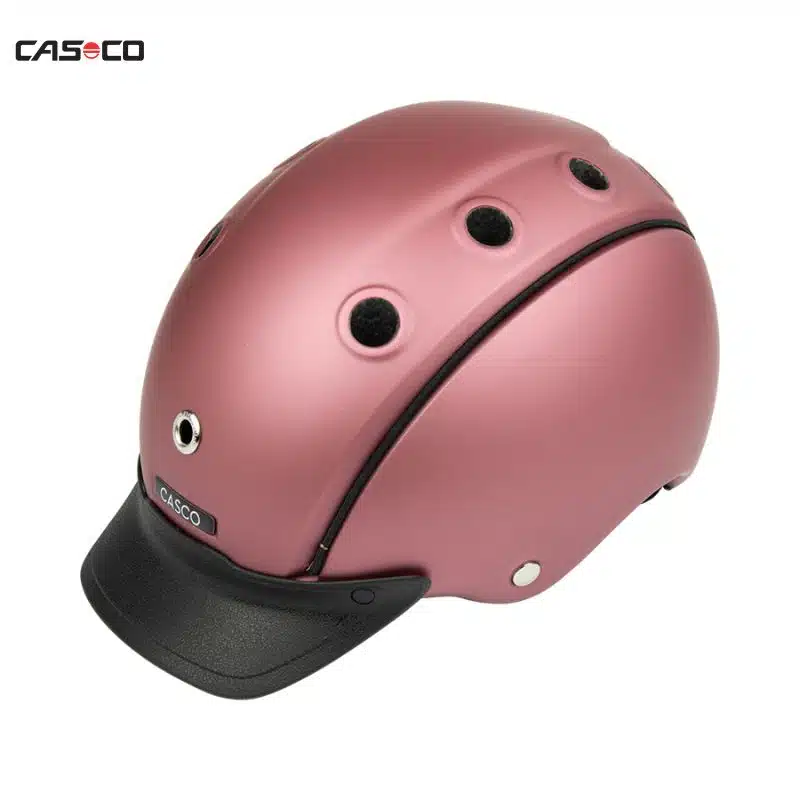 Casque d'équitation CASCO Choice Turnier English Rose enfant Sellerie Equinoxe Shop
