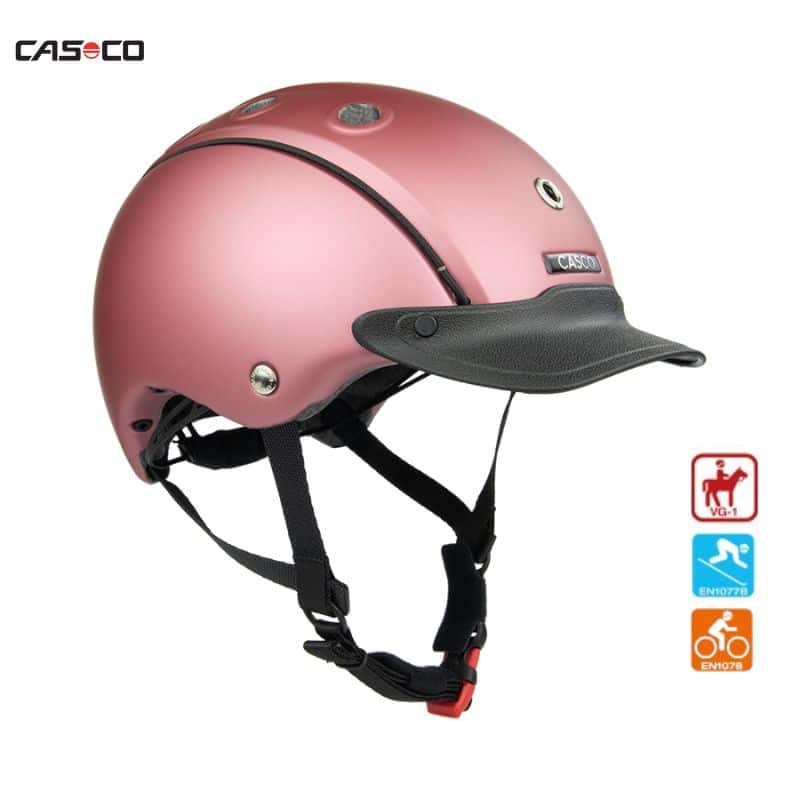 Casque d'équitation Choice Turnier English Rose enfant CASCO Sellerie Equinoxe Shop Fuveau