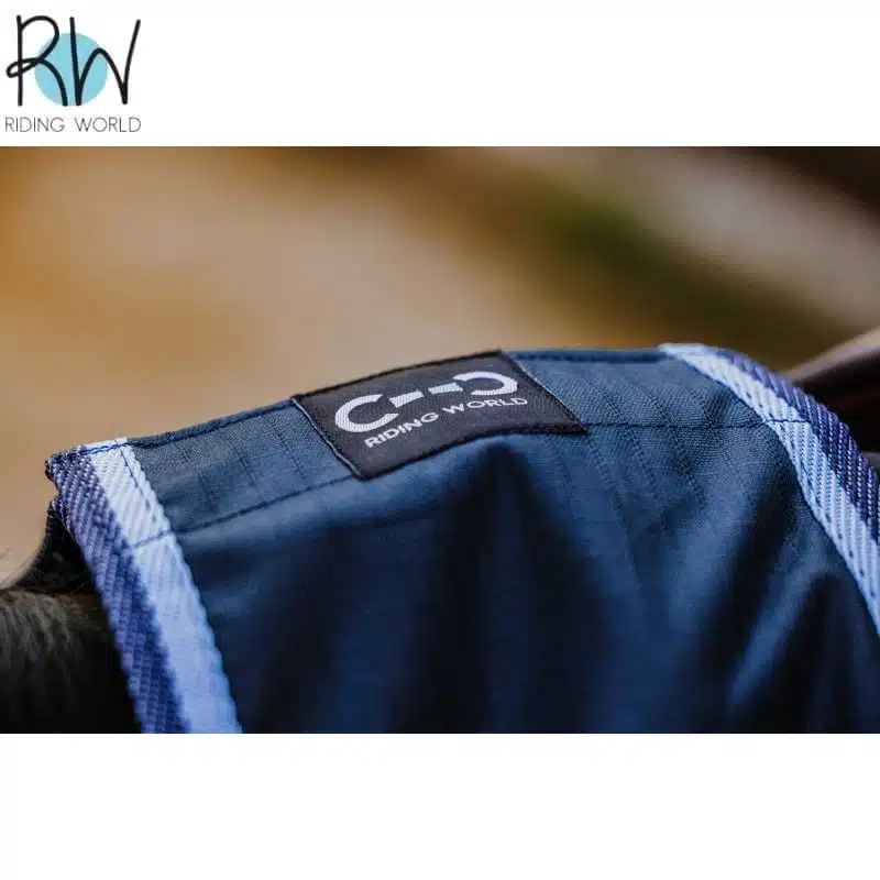 Couvre-reins Riding World Eco 400241 600D imper polaire marine Sellerie Equinoxe Shop Fuveau