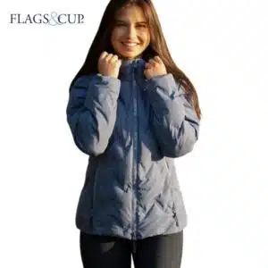 Doudoune Dame Imperméable NAPASOQ bleu article Flags & Cup 905249 Sellerie Equinoxe Shop Fuveau