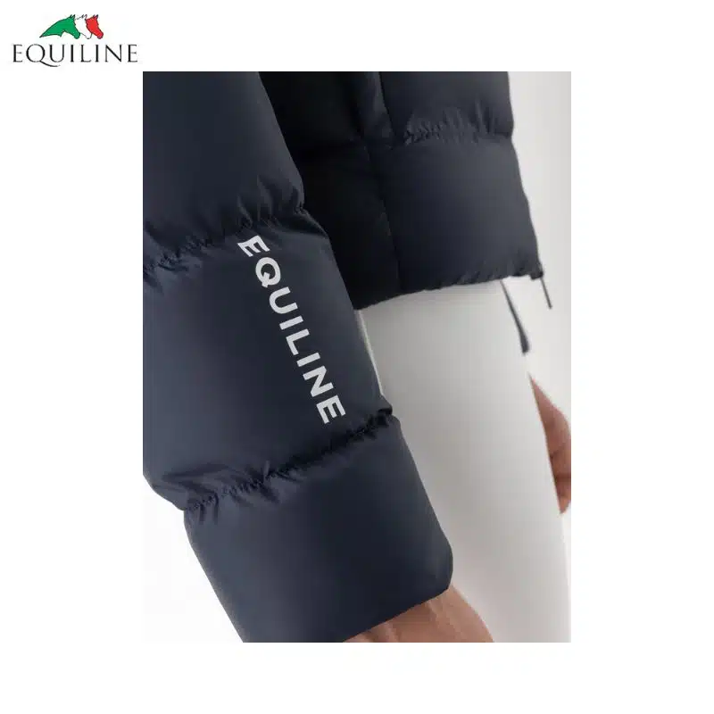 Doudoune matelassée EQRATEK marine Equiline EC018PQ10454 homme Sellerie Equinoxe Shop