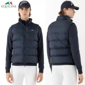 Doudoune sans manches EQCORTEK marine Equiline EC018PQ10453 homme Sellerie Equinoxe Shop Fuveau
